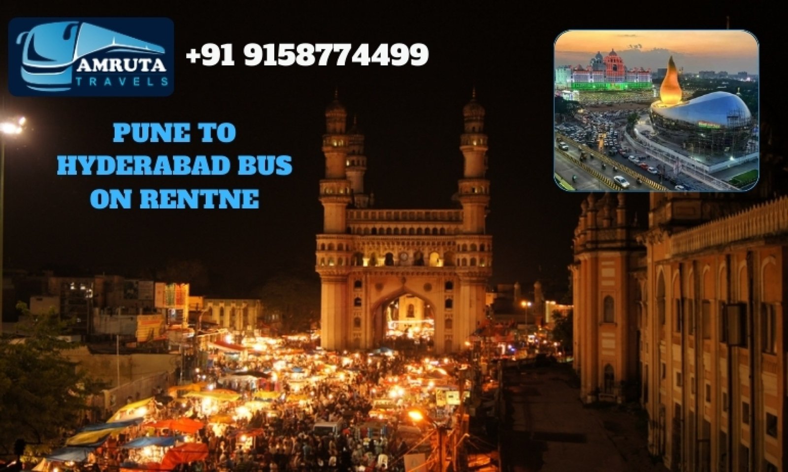 Pune to Mumbai Bus | Amruta Travels | Call: +91 7353109555